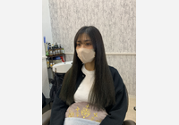 前髪カット＋オーガニックカラー＋前処理トリートメント＋ケアプロトリートメント