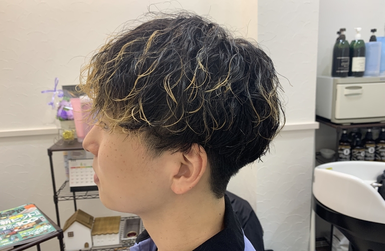 【パーマ初心者必見】真岡の美容室でメンズポイントパーマをしたい方へ